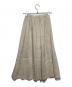 JURGEN LEHL (ヨーガンレール) リネンブレンドスカート アイボリー サイズ:M：3000円
