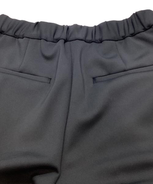 UNITED ARROWS（ユナイテッドアローズ）UNITED ARROWS (ユナイテッドアローズ) SPONGY タック ワイドパンツ ブラック サイズ:40の古着・服飾アイテム