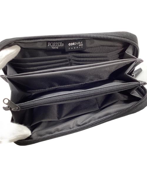 PORTER（ポーター）PORTER (ポーター) LONG WALLET ブラックの古着・服飾アイテム