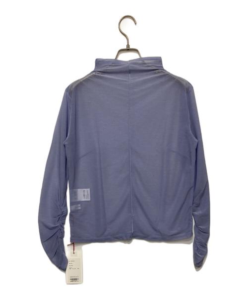 MAISON SPECIAL（メゾンスペシャル）MAISON SPECIAL (メゾンスペシャル) レイヤードシアートップス ブルー サイズ:FREEの古着・服飾アイテム