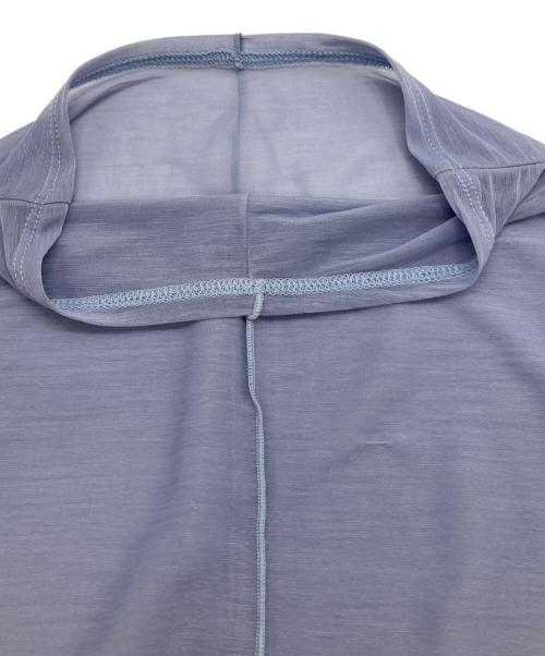 MAISON SPECIAL（メゾンスペシャル）MAISON SPECIAL (メゾンスペシャル) レイヤードシアートップス ブルー サイズ:FREEの古着・服飾アイテム