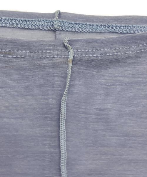 MAISON SPECIAL（メゾンスペシャル）MAISON SPECIAL (メゾンスペシャル) レイヤードシアートップス ブルー サイズ:FREEの古着・服飾アイテム