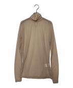 MAISON SPECIALメゾンスペシャル）の古着「レイヤードシアートップス」｜ベージュ