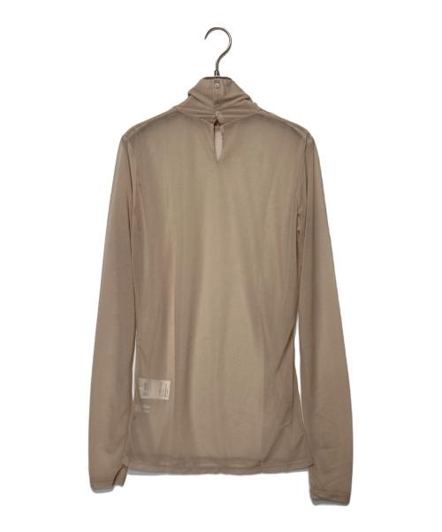 MAISON SPECIAL（メゾンスペシャル）MAISON SPECIAL (メゾンスペシャル) レイヤードシアートップス ベージュ サイズ:freeの古着・服飾アイテム