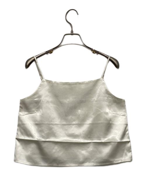 CELFORD（セルフォード）CELFORD (セルフォード) シアーニットトップス ホワイト サイズ:36の古着・服飾アイテム