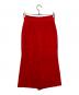 Whim Gazette（ウィムガゼット）の古着「リネンタイトスカート」｜レッド