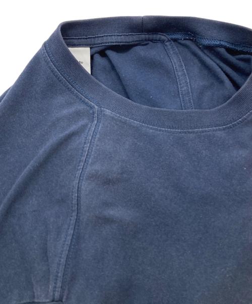 thisisneverthat（ディスイズネバーザット）thisisneverthat (ディスイズネバーザット) Cutout Letters L/S Tee ネイビー サイズ:Ｍの古着・服飾アイテム