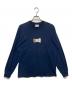 thisisneverthat（ディスイズネバーザット）の古着「Cutout Letters L/S Tee」｜ネイビー