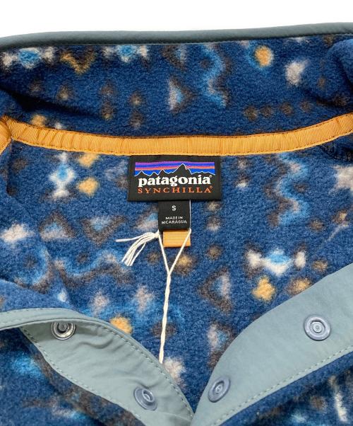 Patagonia（パタゴニア）Patagonia (パタゴニア) ライトウェイト・シンチラ・スナップT・プルオーバー ネイビー サイズ:S 未使用品の古着・服飾アイテム