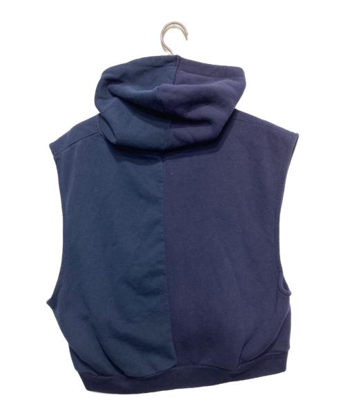 77circa（ナナナナサーカ）77circa (ナナナナサーカ) ドッキングカレッジパーカー ネイビー サイズ:-の古着・服飾アイテム
