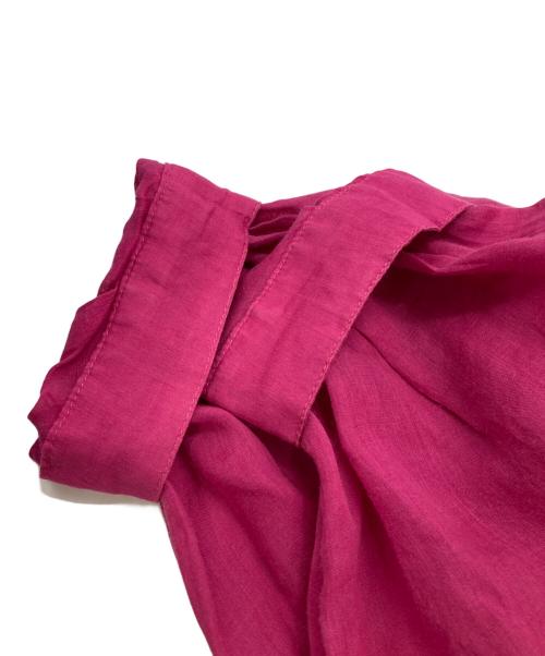 note et silence（ノートエシロンス）note et silence (ノートエシロンス) ラミーカシュクールLSワンピース パープル サイズ:Freeの古着・服飾アイテム