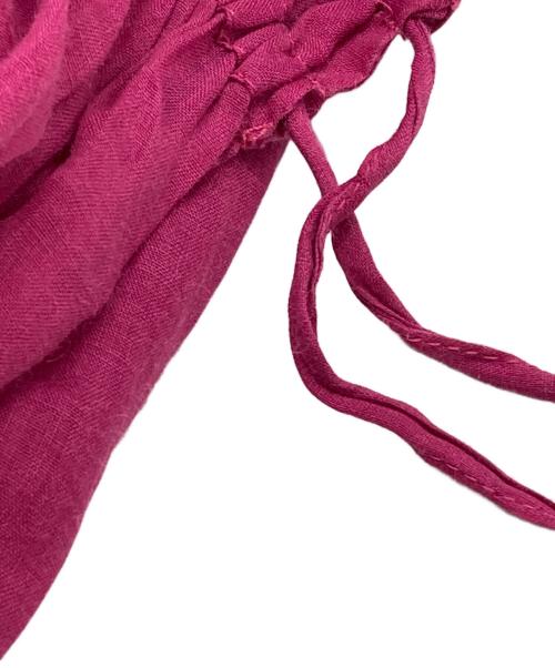 note et silence（ノートエシロンス）note et silence (ノートエシロンス) ラミーカシュクールLSワンピース パープル サイズ:Freeの古着・服飾アイテム