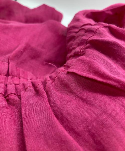 note et silence（ノートエシロンス）note et silence (ノートエシロンス) ラミーカシュクールLSワンピース パープル サイズ:Freeの古着・服飾アイテム