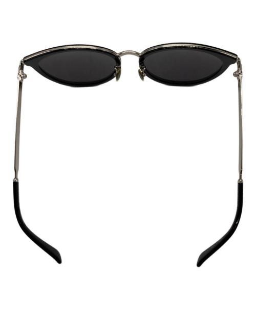 GUCCI（グッチ）GUCCI (グッチ) ラウンドフレームサングラス ブラック サイズ:56□19-140の古着・服飾アイテム