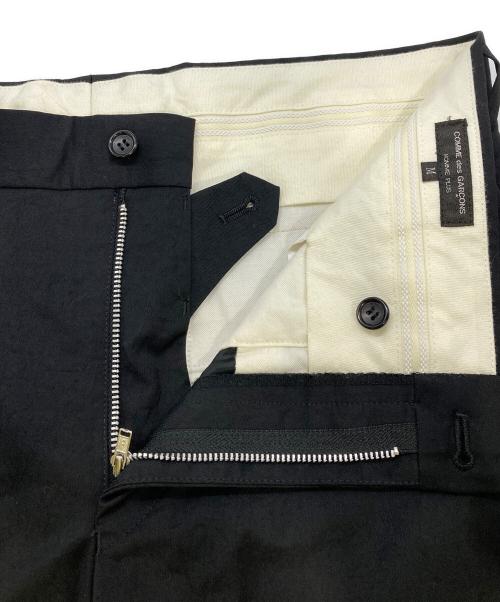COMME des GARCONS HOMME PLUS（コムデギャルソンオムプリュス）COMME des GARCONS HOMME PLUS (コムデギャルソンオムプリュス) スラックス ブラック サイズ:Mの古着・服飾アイテム
