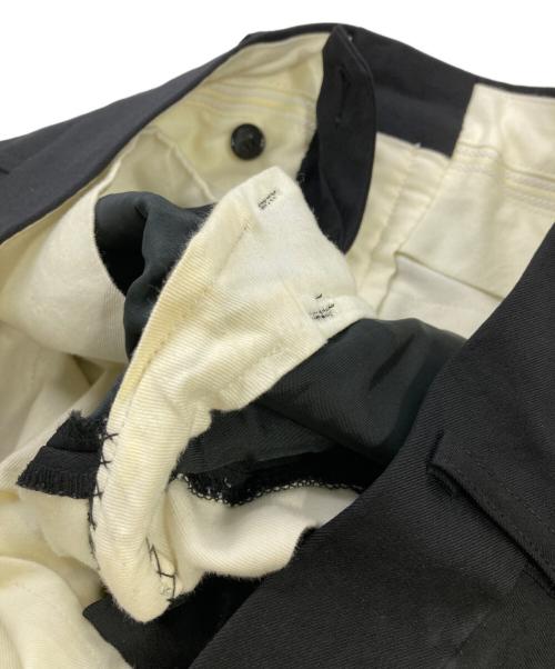 COMME des GARCONS HOMME PLUS（コムデギャルソンオムプリュス）COMME des GARCONS HOMME PLUS (コムデギャルソンオムプリュス) スラックス ブラック サイズ:Mの古着・服飾アイテム