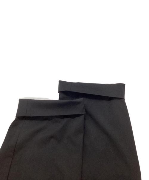 COMME des GARCONS HOMME PLUS（コムデギャルソンオムプリュス）COMME des GARCONS HOMME PLUS (コムデギャルソンオムプリュス) スラックス ブラック サイズ:Mの古着・服飾アイテム