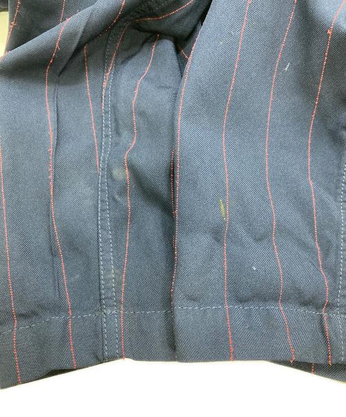 COMME des GARCONS HOMME DEUX（コムデギャルソン オム ドゥ）COMME des GARCONS HOMME DEUX (コムデギャルソン オム ドゥ) ストライプパンツ ネイビー サイズ:Mの古着・服飾アイテム