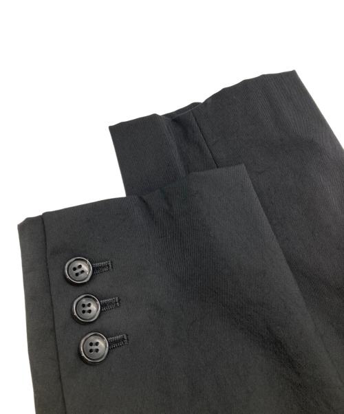 COMME des GARCONS HOMME PLUS（コムデギャルソンオムプリュス）COMME des GARCONS HOMME PLUS (コムデギャルソンオムプリュス) デザインテーラードジャケット ブラック サイズ:Mの古着・服飾アイテム