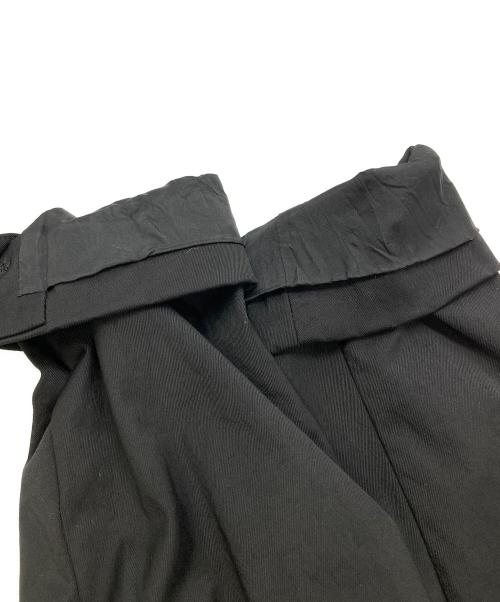 COMME des GARCONS HOMME PLUS（コムデギャルソンオムプリュス）COMME des GARCONS HOMME PLUS (コムデギャルソンオムプリュス) デザインテーラードジャケット ブラック サイズ:Mの古着・服飾アイテム