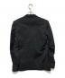 COMME des GARCONS HOMME PLUS (コムデギャルソンオムプリュス) デザインテーラードジャケット ブラック サイズ:M：14000円
