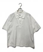 MHLエムエイチエル）の古着「コットンリネンシャツ」｜ホワイト
