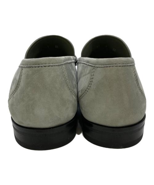 Ferragamo（フェラガモ）Ferragamo (フェラガモ) GRANDIOSO 2ローファー グレー サイズ:8の古着・服飾アイテム