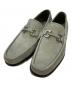 Ferragamo（フェラガモ）の古着「GRANDIOSO 2ローファー」｜グレー