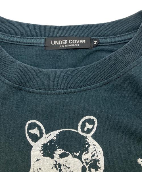 UNDERCOVER（アンダーカバー）UNDERCOVER (アンダーカバー) プリントTシャツ ネイビー サイズ:Ｍの古着・服飾アイテム