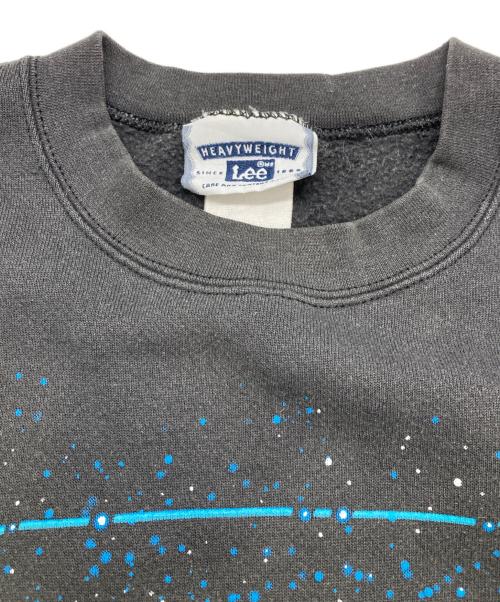 LEE（リー）LEE (リー) オールドプリントスウェット ブラック サイズ:-の古着・服飾アイテム