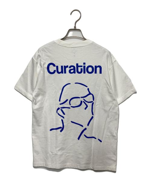 Soundsports（サウンドスポーツ）Soundsports (Soundsports) プリントTシャツ ホワイト×ブルー サイズ:Ⅿの古着・服飾アイテム