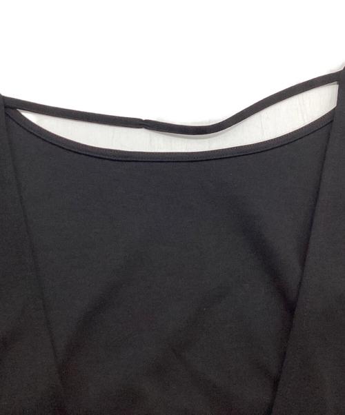 FRAY ID（フレイ アイディー）FRAY ID (フレイ アイディー) バックリボンカットドレス ブラック サイズ:1の古着・服飾アイテム