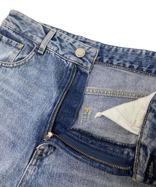 FRAY ID（フレイ アイディー）FRAY ID (フレイ アイディー) セミワイドストレートデニムパンツ インディゴ サイズ:1の古着・服飾アイテム