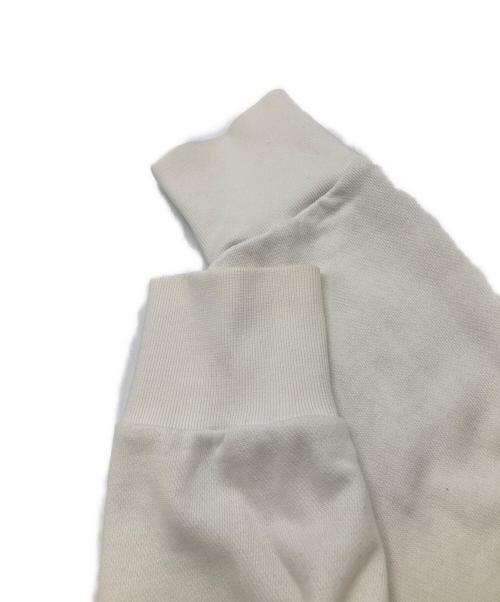 maison kitsune（メゾンキツネ）maison kitsune (メゾンキツネ) ジップパーカー ホワイト サイズ:Sの古着・服飾アイテム