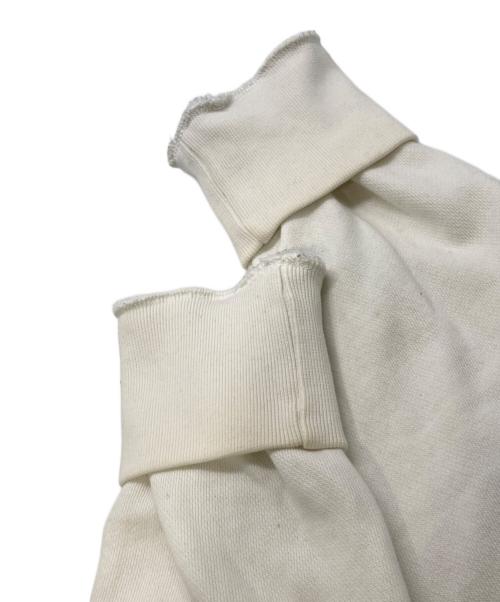 maison kitsune（メゾンキツネ）maison kitsune (メゾンキツネ) ジップパーカー ホワイト サイズ:Sの古着・服飾アイテム