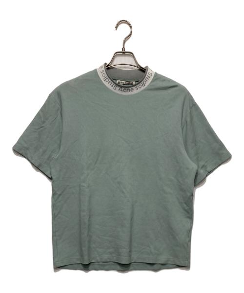 Acne studios（アクネ ストゥディオス）Acne studios (アクネ ストゥディオス) EXTORR LOGO T-SHIRT スカイブルー サイズ:Sの古着・服飾アイテム