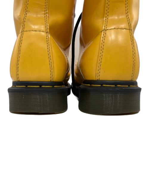 Dr.Martens（ドクターマーチン）Dr.Martens (ドクターマーチン) 8ホールブーツ イエロー サイズ:UK8の古着・服飾アイテム