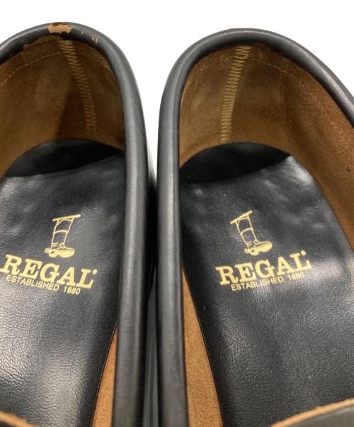 REGAL（リーガル）REGAL (リーガル) コインローファー ブラック サイズ:27　1/2の古着・服飾アイテム