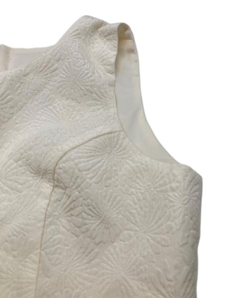 YORI（ヨリ）YORI (ヨリ) shirocon wasanbonドレス ホワイト サイズ:34の古着・服飾アイテム