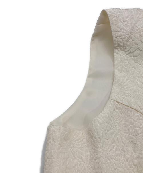 YORI（ヨリ）YORI (ヨリ) shirocon wasanbonドレス ホワイト サイズ:34の古着・服飾アイテム