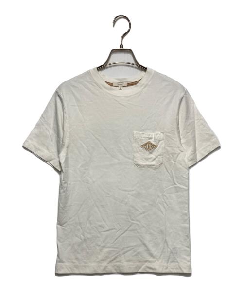 YORI（ヨリ）YORI (ヨリ) YORIポケットTee ホワイト サイズ:36の古着・服飾アイテム