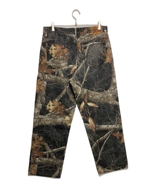 stussy（ステューシー）stussy (ステューシー) BIG OL JEAN REALTREE EDGE グレー サイズ:32の古着・服飾アイテム