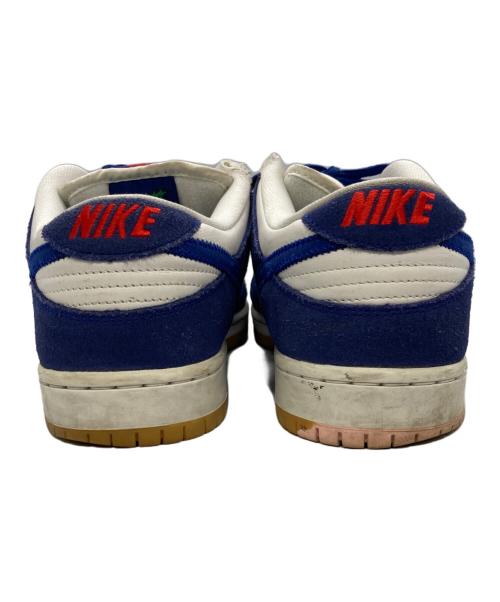 NIKE SB（ナイキエスビー）NIKE SB (ナイキエスビー) SB DUNK LOW PRM ブルー×ホワイト サイズ:27.5の古着・服飾アイテム