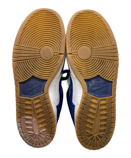 NIKE SB（ナイキエスビー）NIKE SB (ナイキエスビー) SB DUNK LOW PRM ブルー×ホワイト サイズ:27.5の古着・服飾アイテム