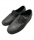 KAPTAIN SUNSHINE×PARABOOTキャプテンサンシャイン×パラブーツ）の古着「別注 DOMINGUE デッキシューズ」｜ブラック