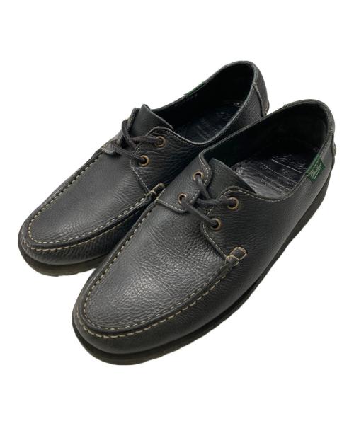 KAPTAIN SUNSHINE（キャプテンサンシャイン）KAPTAIN SUNSHINE (キャプテンサンシャイン) PARABOOT (パラブーツ) 別注 DOMINGUE デッキシューズ ブラック サイズ:61/2の古着・服飾アイテム