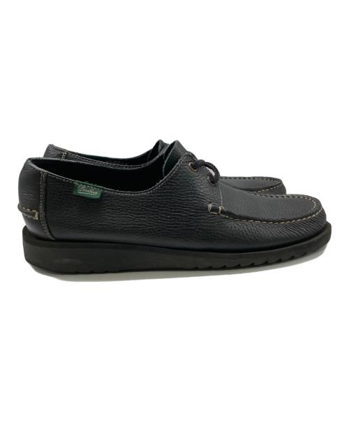 KAPTAIN SUNSHINE（キャプテンサンシャイン）KAPTAIN SUNSHINE (キャプテンサンシャイン) PARABOOT (パラブーツ) 別注 DOMINGUE デッキシューズ ブラック サイズ:61/2の古着・服飾アイテム