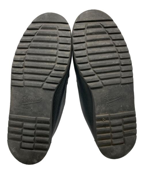 KAPTAIN SUNSHINE（キャプテンサンシャイン）KAPTAIN SUNSHINE (キャプテンサンシャイン) PARABOOT (パラブーツ) 別注 DOMINGUE デッキシューズ ブラック サイズ:61/2の古着・服飾アイテム