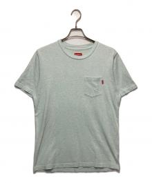 SUPREME（シュプリーム）の古着「ポケットTシャツ」｜スカイブルー