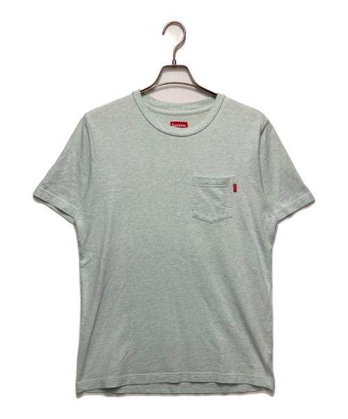 SUPREME（シュプリーム）SUPREME (シュプリーム) ポケットTシャツ スカイブルー サイズ:Ｍの古着・服飾アイテム